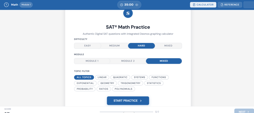 SAT Math AI
