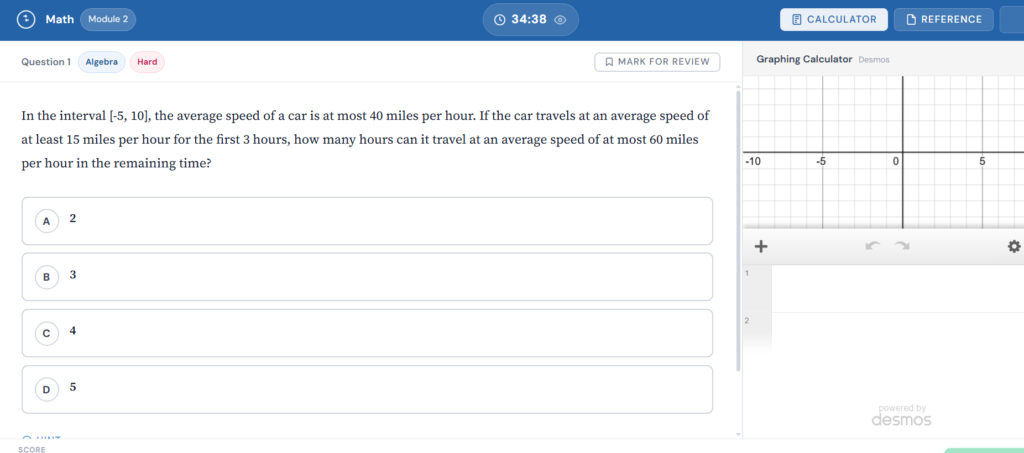 SAT Math practice